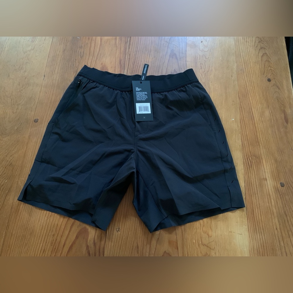 Ten Thousand Men 7 In Interval Liner Active Shorts Fitness Workout Black Small